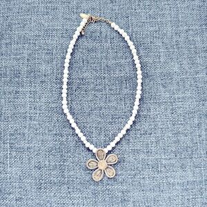 18” Daisy Beaded Necklace
